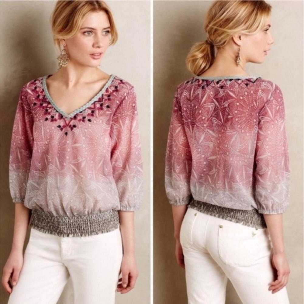 💘 Anthropologie (Akemi + Kin) Arembepe Top Large